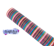 Load image into Gallery viewer, Pebbled Fiesta Stripes