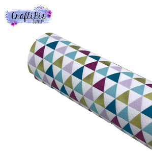 Teal & Magenta Geometric Prints