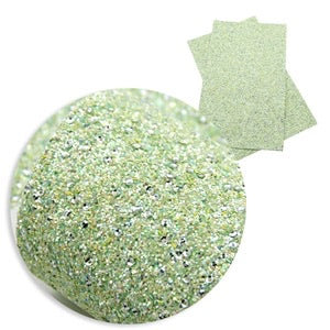 Light Green Chunky Glitter