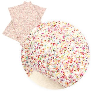 White Mix - Chunky Glitter