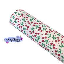 Load image into Gallery viewer, Pebbled Magenta &amp; Green Floral