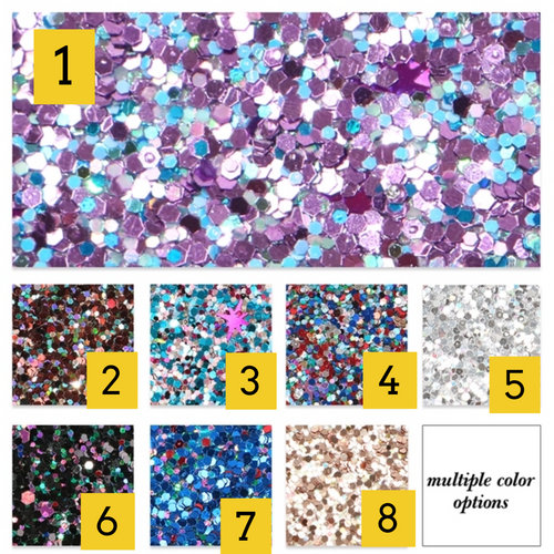 Mix Color Chunky Glitter