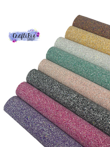 Matte Series: Multicolored Chunky Glitter