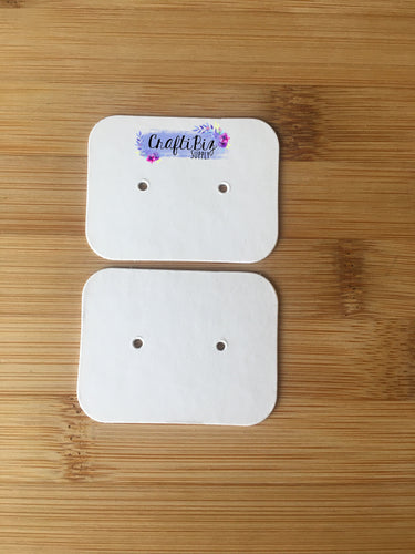 Stud Earring Card Die