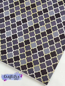 Pebbled Quatrefoils