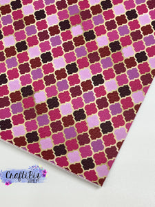 Pebbled Quatrefoils