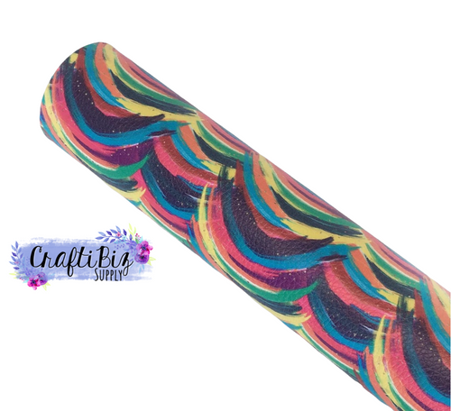 Pebbled Fiesta Brushstrokes