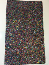 Load image into Gallery viewer, Black Confetti Mix Chunky Glitter