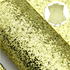 Gold Glitter Canvas