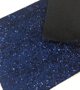 Navy Chunky Glitter