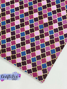 Pebbled Quatrefoils