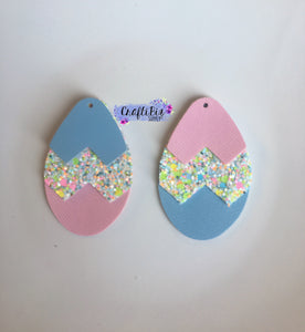 Layered Egg Earring Die