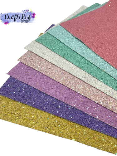 Light Colors Chunky Glitter