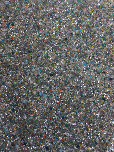 Silver Mix Color Chunky Glitter