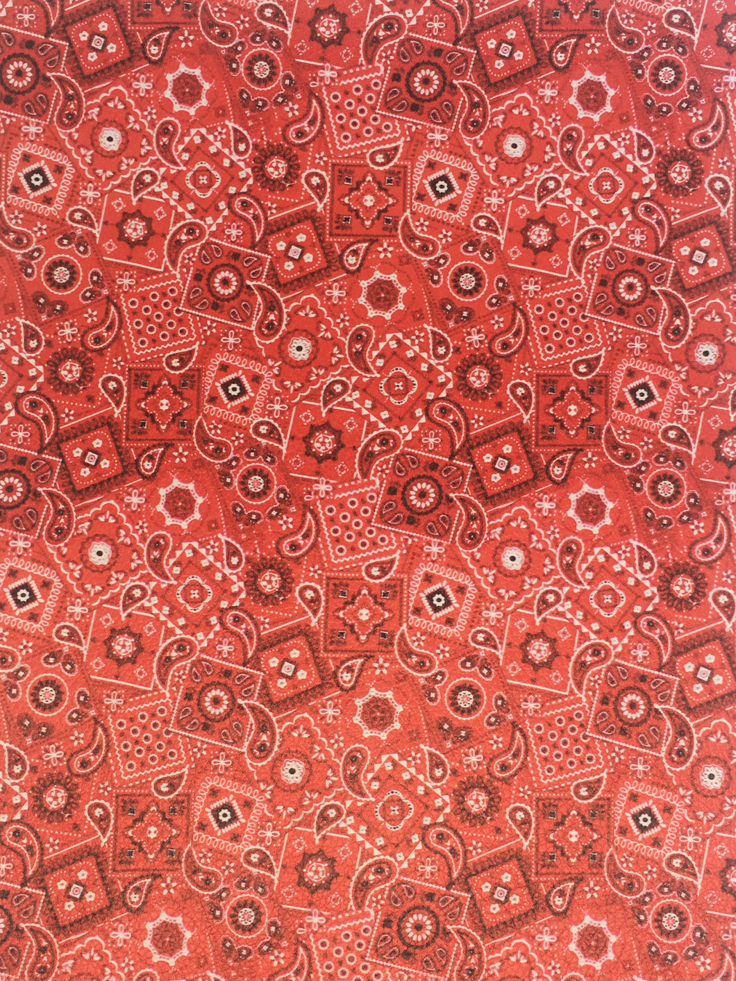 Pebbled Bandanna Print