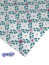 Load image into Gallery viewer, Turquoise &amp; Pink Floral Prints