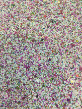 Load image into Gallery viewer, White &amp; Purple Mix Color Chunky Glitter