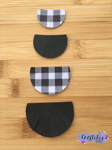 Fringe Fan Earring/Pendant  Die