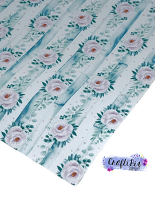 Turquoise & Pink Floral Prints
