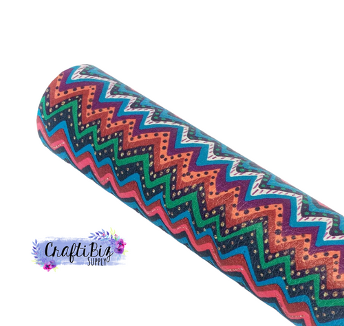 Pebbled Fiesta Chevron