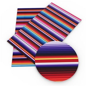 Purple & Red Serape