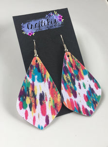 Multi Size Pointed Teardrop Earring Die