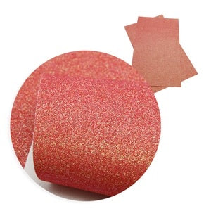 Light Red / Dark Coral Fine Glitter