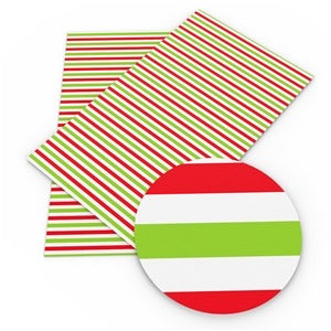 Red White & Green Stripes