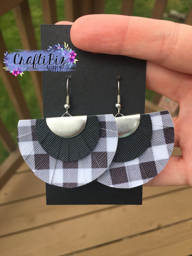 Fringe Fan Earring/Pendant  Die