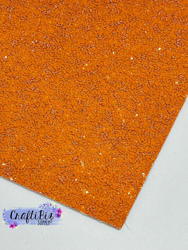 Orange Chunky Glitter
