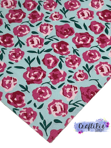Pink & Blue Roses