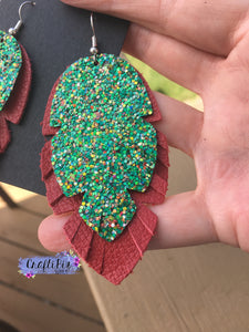 Stacked Fringe Feather Die