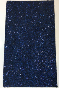 Navy Chunky Glitter