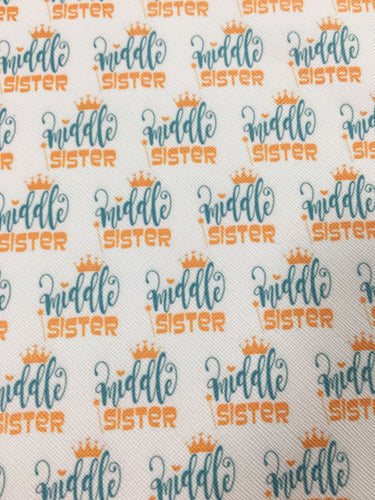 Orange Middle Sister