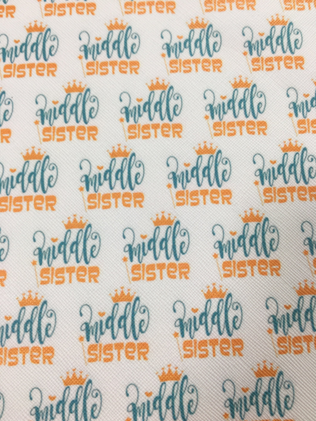 Orange Middle Sister