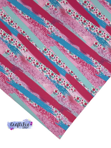 Pink Floral Brushstrokes