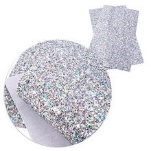 Load image into Gallery viewer, Silver Mix Color Chunky Glitter
