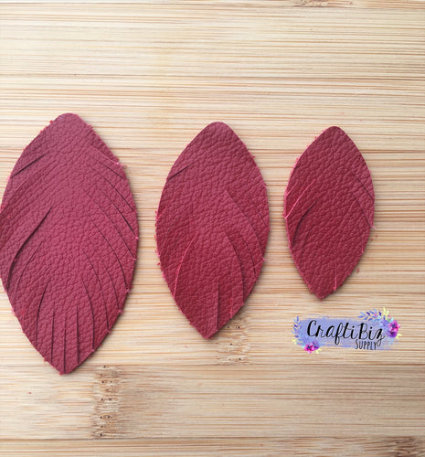 Triple Layer Fringe Feather Earring Die