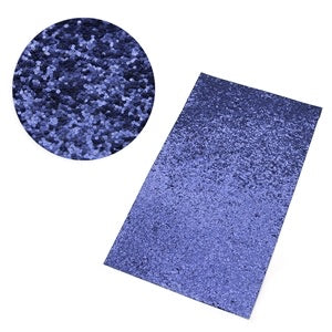 Navy Glitter Canvas